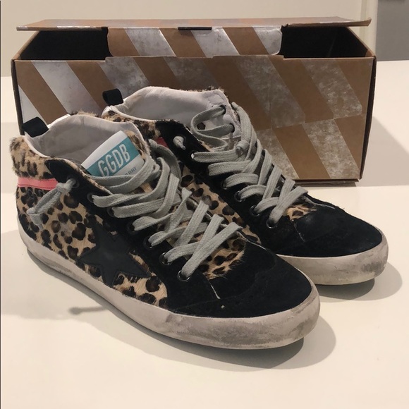 black mid star golden goose